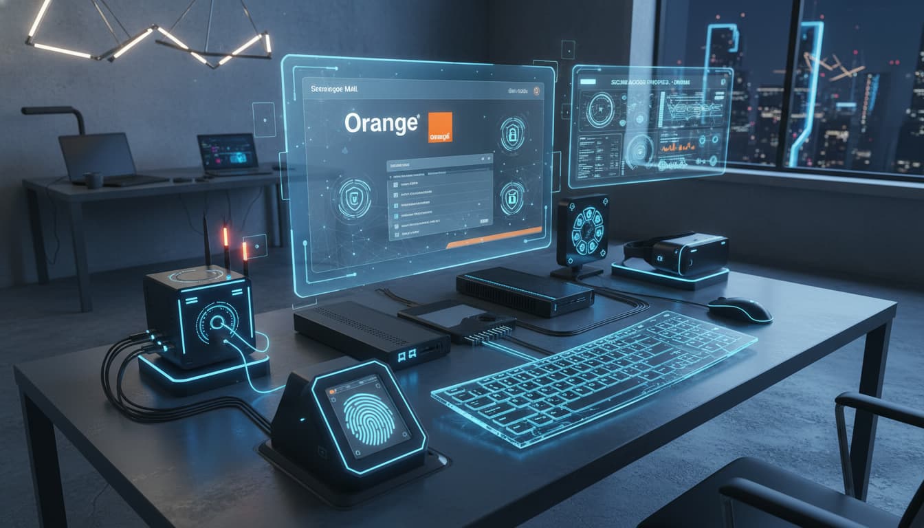 optimiser-securite-messagerie-orange-avec-materiel-electronique-avance